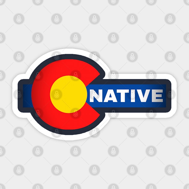 Colorado Native Sticker by DesignsbyBryant